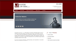 Desktop Screenshot of manerilaw.com